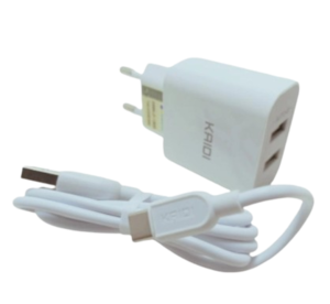 Carregador Saida Tipo C Usb Carregamento Rápido Kaidi