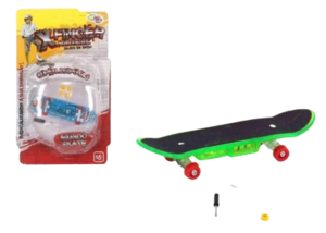 Mini Skate de Dedo X-finger Radical Com Luz E Acessórios Wellmix