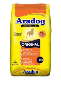 Ração Premium Original Aradog 1kg