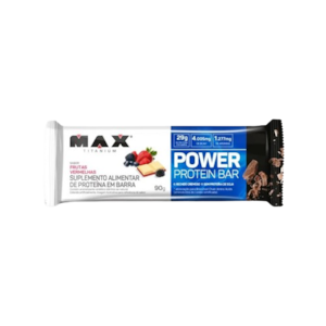 Barra de Proteína Power Protein Bar Frutas Vermelhas Max Titanium 90g