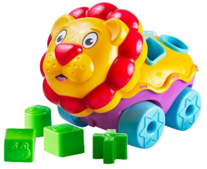 Brinquedo Lion Didático da Bs Toys