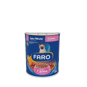 Alimento Úmido para Gatos Filhotes Sabor Carne Faro 280g