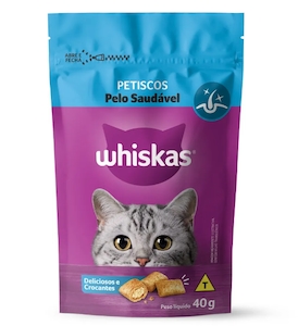 Ração para Gatos Pelo/Saudável Whiskas 40g