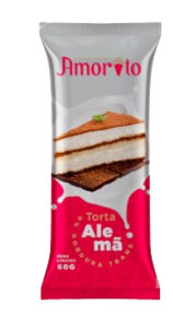 Picolé Sabor Torta Alemã Amorito 60g