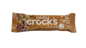 Barra de Cereal Com Chocolate Crocks Club Nuts  25g