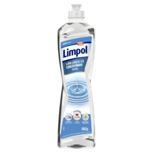 Detergente Líquido para Lavar Louças Cristal Limpol 400g