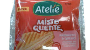 Sanduíche Misto Quente de Presunto E Queijo Ateliê 150g