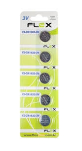 Bateria De Lithium Cr1632 Botão 3v Flex