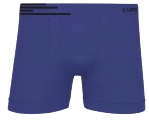 Cueca Boxer Azul Masculina G Lupo