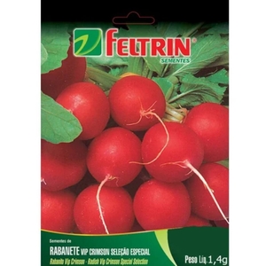 Semente de Rabanete Vip Crimson Redondo