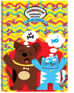 Caderno De Caligrafia Pedag Cd Dominginhos 40 Folhas