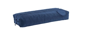 Estojo Escolar Flat Academie Azul Tilibra