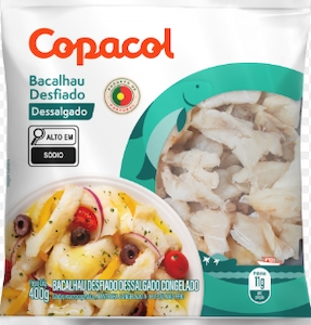 Bacalhau Desfiado Dessalgado Copacol