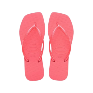 Sandália Slim Square Coral Tropical 33/34 Havaianas