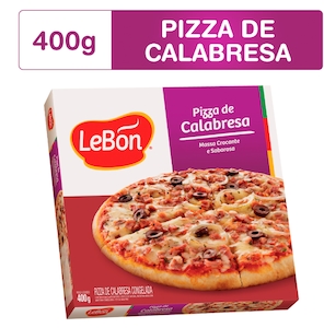 Pizza de Calabresa Lebon 400g
