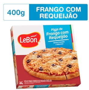 Pizza de Frango Com Requeijão Lebon 400g