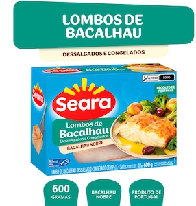 Lombo de Bacalhau Seara Pescados 600g