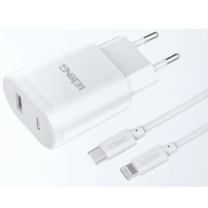 Carregador Celular Turbo Duplo 5.1a + Cabo Type-c para Iphone Lightning