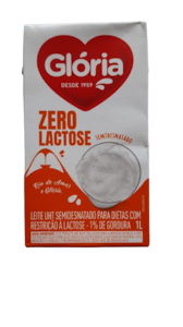 Leite Semidesnatado Zero Lactose Glória 1l
