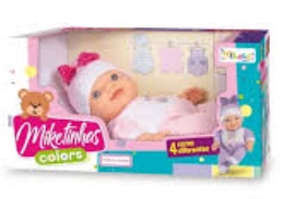 Brinq Miketa Boneca Miketinhas Colors