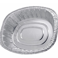 Assadeira De Alumínio Oval Alta Vabene 4000ml