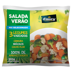 Salada Verão Daucy Congelada Pacote 300g