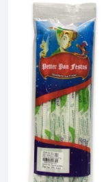 Canudo Biodegradável Flexível Petter Pan