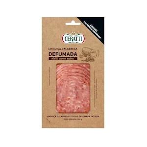 Linguiça Calabresa Defumada Fatiada Ceratti 100g