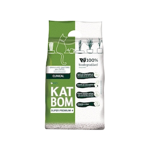 Granulado Higiênico Clinical para Gatos Kat Bom 3kg
