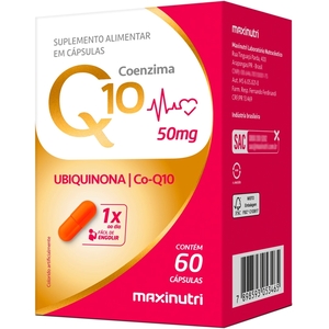 Coenzima Q10 50mg Maxinutri 60caps