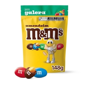Chocolate Ao Leite com Amendoim M&m´s 148g