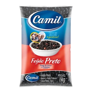 Feijão Preto Tipo 1 Camil 1kg