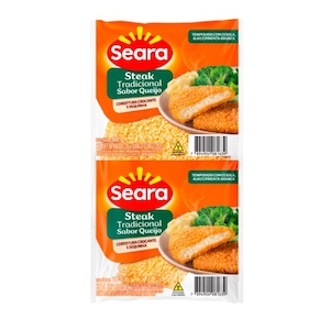 Steak de Frango Queijo Seara 100g