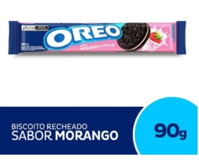 Biscoito Recheado Milkshake de Morango Oreo 90g