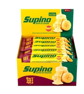 Supino Original 24g Banana C/Chocolate Branco Cx C/20