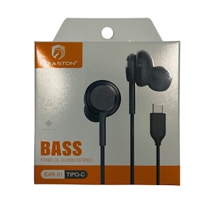 Fone De Ouvido Com Conector Tipo-C Hamaston Rb08