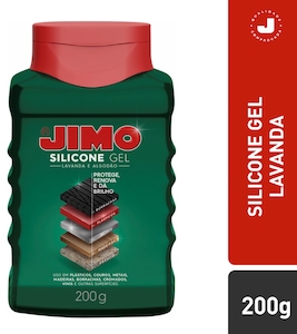 Jimo Silicone Gel Lavanda E Algodão 200 G