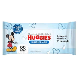 Lenço Umidecido de Tripla Proteção Disney Baby Huggies 88un