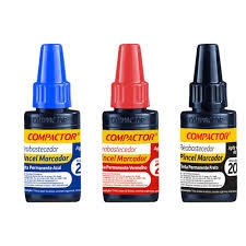 Recarga para Piloto Permanente - Azul / Preto / Vermelho