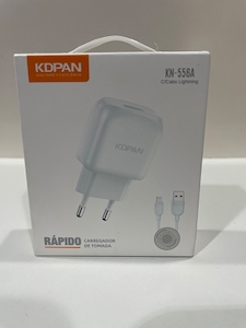 Kit Carregador Tipo C Pd 20w + Cabo Lightning X Tipo C 1m Kn-108a Kdpan