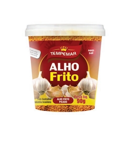 Alho Frito Tempemar Triturado Sem Sal Pote 90g