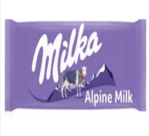 Chocolate Milka Alpine Milk 100g