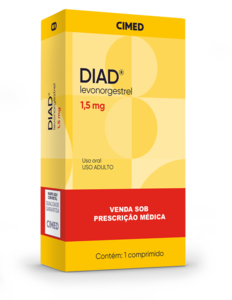 Diad Levonorgestrel 1,5mg Com 1 Comprimido  Cimed
