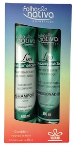 Kit Liso Descomplicado Folha Nativa 600ml