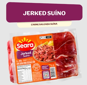 Jerked Suíno Seara 400g