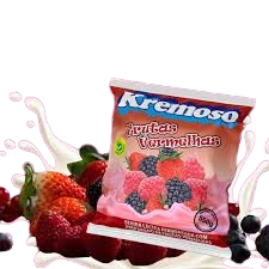 Iogurte Líquido Kremoso Sabor Frutas Vermelhas