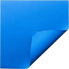 Borracha E.V.A Azul Claro Rolo 47x40cm Evamax