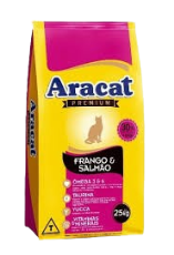 Ração Premium Aracat Sabor Frango E Salmão