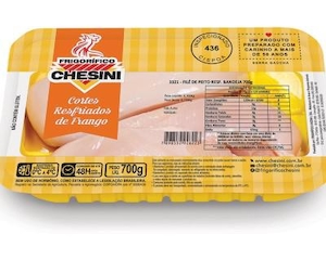 Cortes Resfriados Filé de Frango Chesini 700g