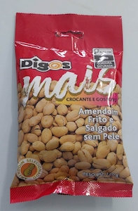 Amendoim Frito Salgado sem Pele
